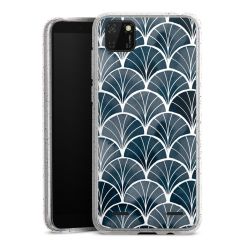 Carry Case Hülle Transparent/glitter ohne Band