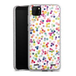 Carry Case Hülle Transparent/glitter ohne Band