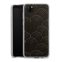 Carry Case Hülle Transparent/glitter ohne Band