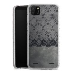 Carry Case Hülle Transparent/glitter ohne Band