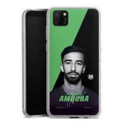 Carry Case Hülle Transparent/glitter ohne Band