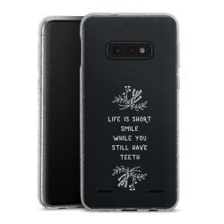 Carry Case Hülle Transparent/glitter ohne Band