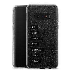 Carry Case Hülle Transparent/glitter ohne Band