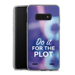 Carry Case Hülle Transparent/glitter ohne Band