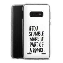 Carry Case Hülle Transparent/glitter ohne Band