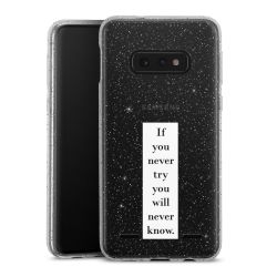 Carry Case Hülle Transparent/glitter ohne Band