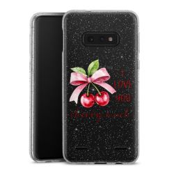 Carry Case Hülle Transparent/glitter ohne Band