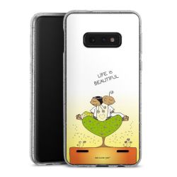 Carry Case Hülle Transparent/glitter ohne Band