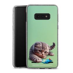 Carry Case Hülle Transparent/glitter ohne Band