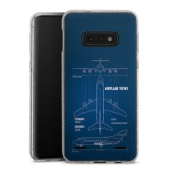 Carry Case Hülle Transparent/glitter ohne Band