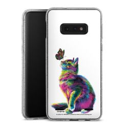 Carry Case Hülle Transparent/glitter ohne Band