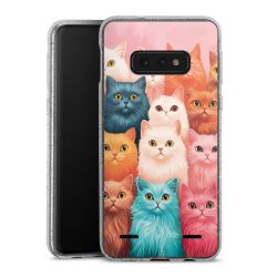 Carry Case Hülle Transparent/glitter ohne Band