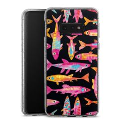 Carry Case Hülle Transparent/glitter ohne Band