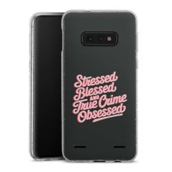 Carry Case Hülle Transparent/glitter ohne Band