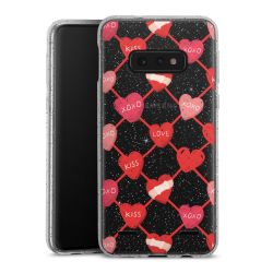 Carry Case Hülle Transparent/glitter ohne Band