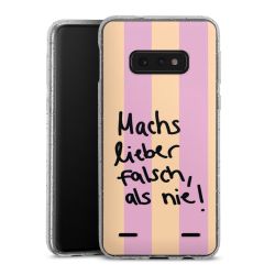 Carry Case Hülle Transparent/glitter ohne Band