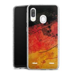 Carry Case Hülle Transparent/glitter ohne Band