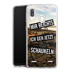 Carry Case Hülle Transparent/glitter ohne Band