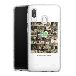 Carry Case Hülle Transparent/glitter ohne Band