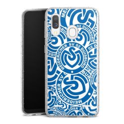 Carry Case Hülle Transparent/glitter ohne Band