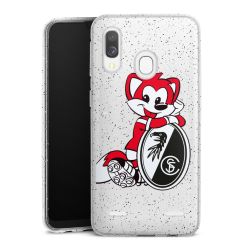 Carry Case Hülle Transparent/glitter ohne Band