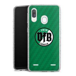 Carry Case Hülle Transparent/glitter ohne Band