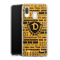 Carry Case Hülle Transparent/glitter ohne Band