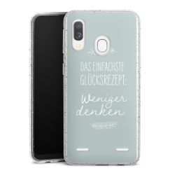 Carry Case Hülle Transparent/glitter ohne Band