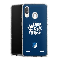 Carry Case Hülle Transparent/glitter ohne Band