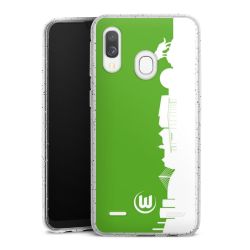 Carry Case Hülle Transparent/glitter ohne Band