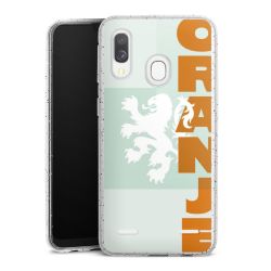 Carry Case Hülle Transparent/glitter ohne Band