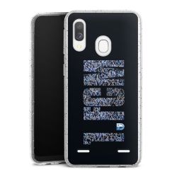 Carry Case Hülle Transparent/glitter ohne Band