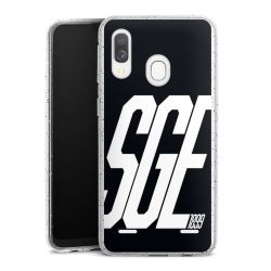 Carry Case Hülle Transparent/glitter ohne Band