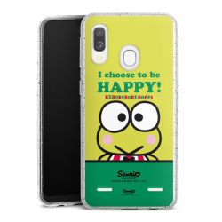 Carry Case Hülle Transparent/glitter ohne Band