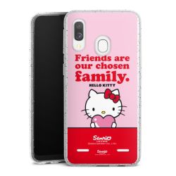 Carry Case Hülle Transparent/glitter ohne Band