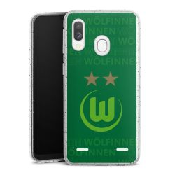 Carry Case Hülle Transparent/glitter ohne Band