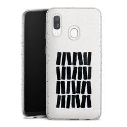 Carry Case Hülle Transparent/glitter ohne Band