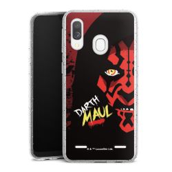 Carry Case Hülle Transparent/glitter ohne Band