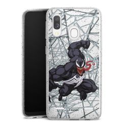 Carry Case Hülle Transparent/glitter ohne Band