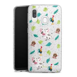 Carry Case Hülle Transparent/glitter ohne Band