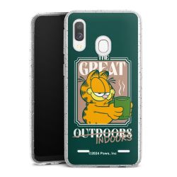 Carry Case Hülle Transparent/glitter ohne Band