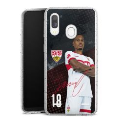 Carry Case Hülle Transparent/glitter ohne Band