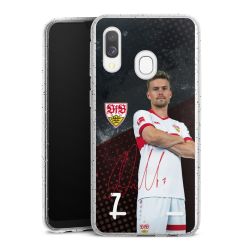 Carry Case Hülle Transparent/glitter ohne Band