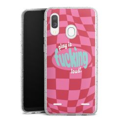 Carry Case Hülle Transparent/glitter ohne Band