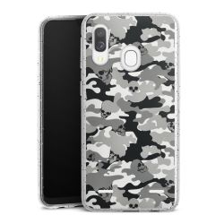 Carry Case Hülle Transparent/glitter ohne Band