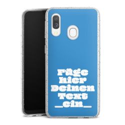 Carry Case Hülle Transparent/glitter ohne Band