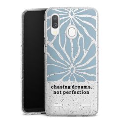 Carry Case Hülle Transparent/glitter ohne Band