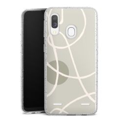 Carry Case Hülle Transparent/glitter ohne Band