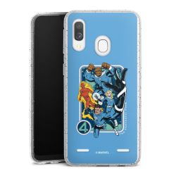 Carry Case Hülle Transparent/glitter ohne Band