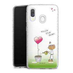 Carry Case Hülle Transparent/glitter ohne Band